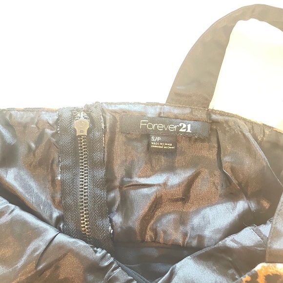 Forever 21 | Y2K Leopard Mesh Sweetheart Bodycon Mini Dress, S-L Fit - Picture 9 of 10